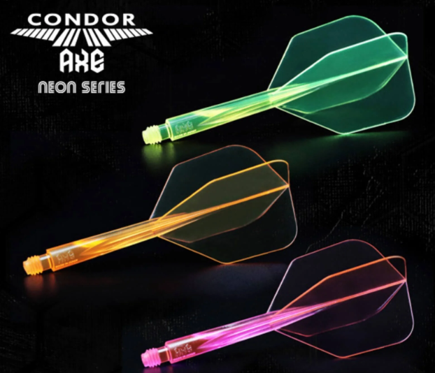 NEON ORANGE CONDOR AXE FLIGHTS