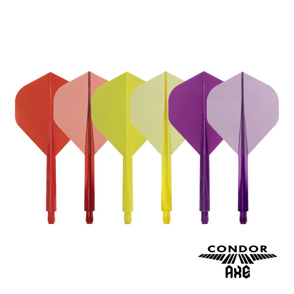 RED, YELLOW, PURPLE CONDOR AXE FLIGHTS