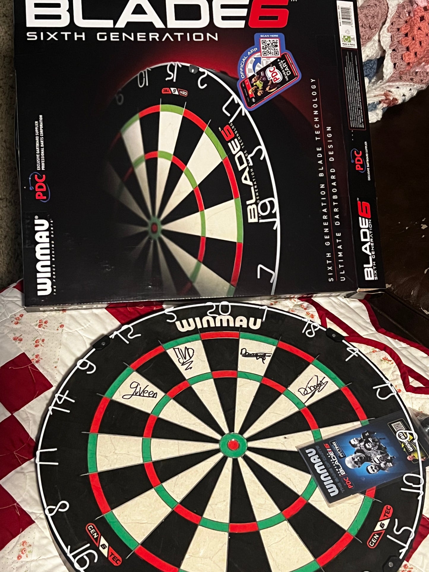 Autographed Blade 6