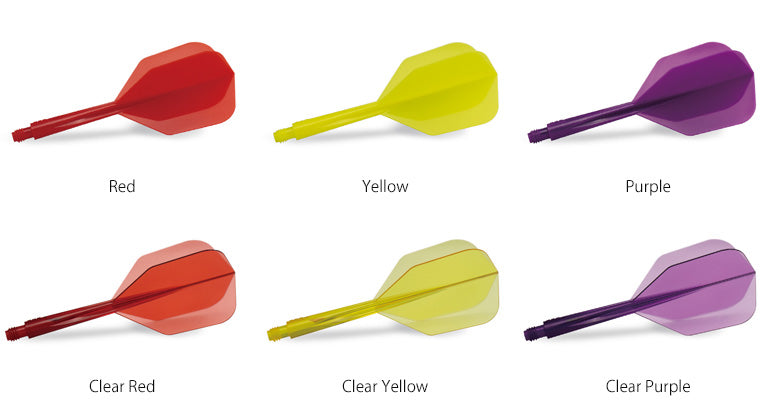 RED, YELLOW, PURPLE CONDOR AXE FLIGHTS