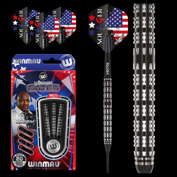 Leonard Gates 20G Soft Tip Winmau Darts