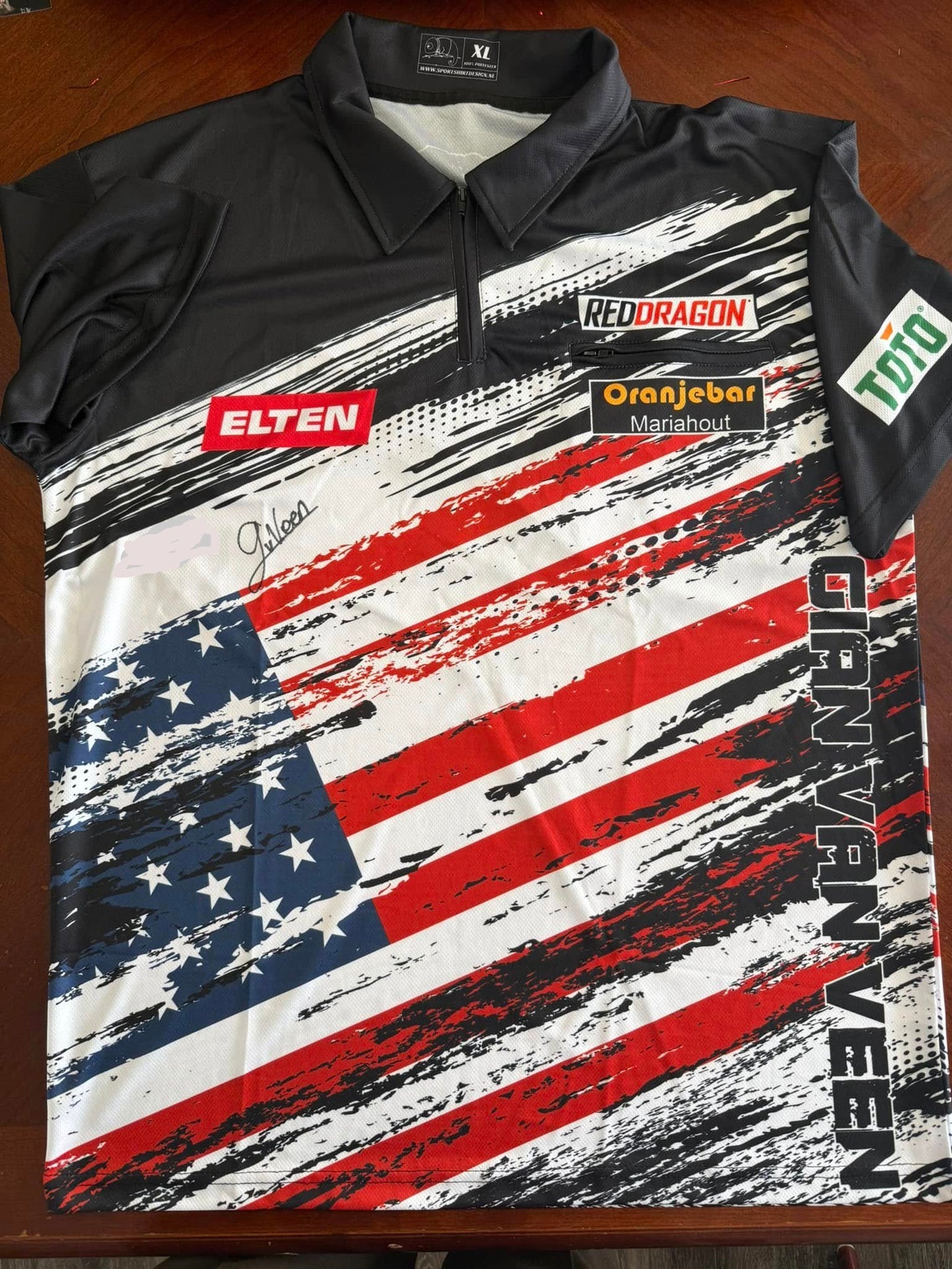 Gian van Veen Autographed "American" Jerseys